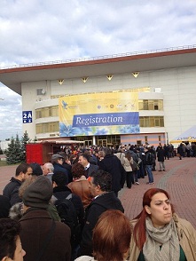 Apimondia Registration queue